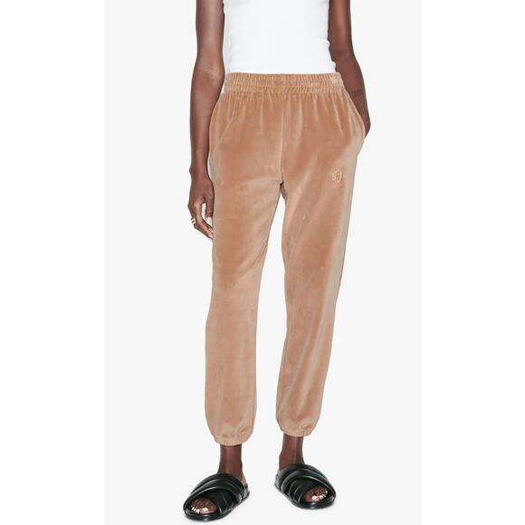 Anine Bing Evan Velour Joggers Pants size M medium - Picture 1 of 7